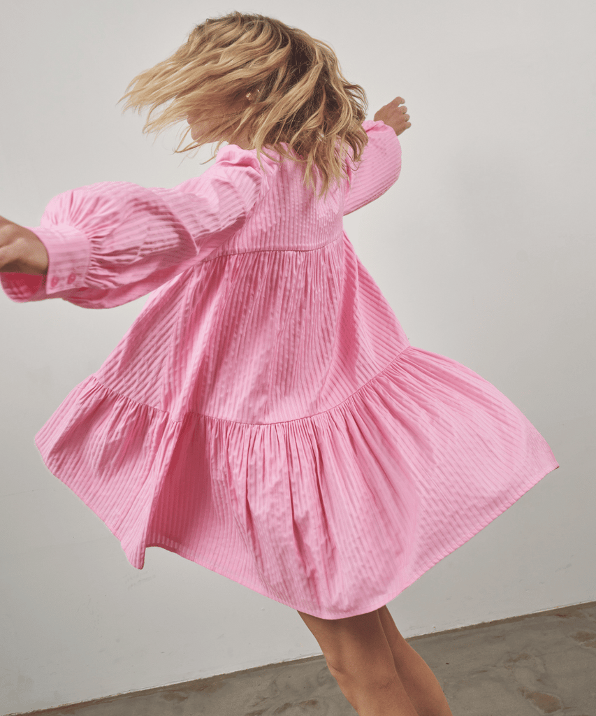 Isabella Pink Mini Dress