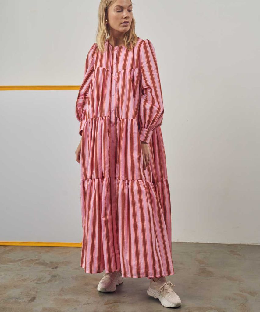 Lulu Stripe Maxi Dress