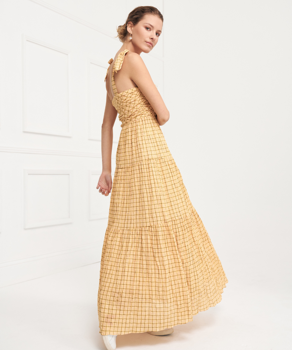 Sunflower Maxi Dress | Barney & Jacq